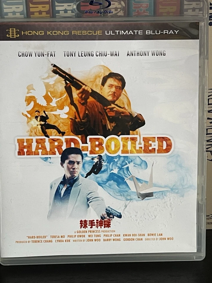 Hard Boiled John Woo Chow Yun Fat 2 Disc Bluray Set HKR includes Taiwanese Cut - Image 1 of 3