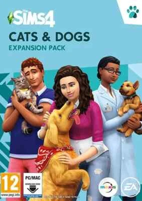 The Sims 4 Cats & Dogs Expansion Pack – PC/Mac – New, Box Damaged - Image 1 of 4