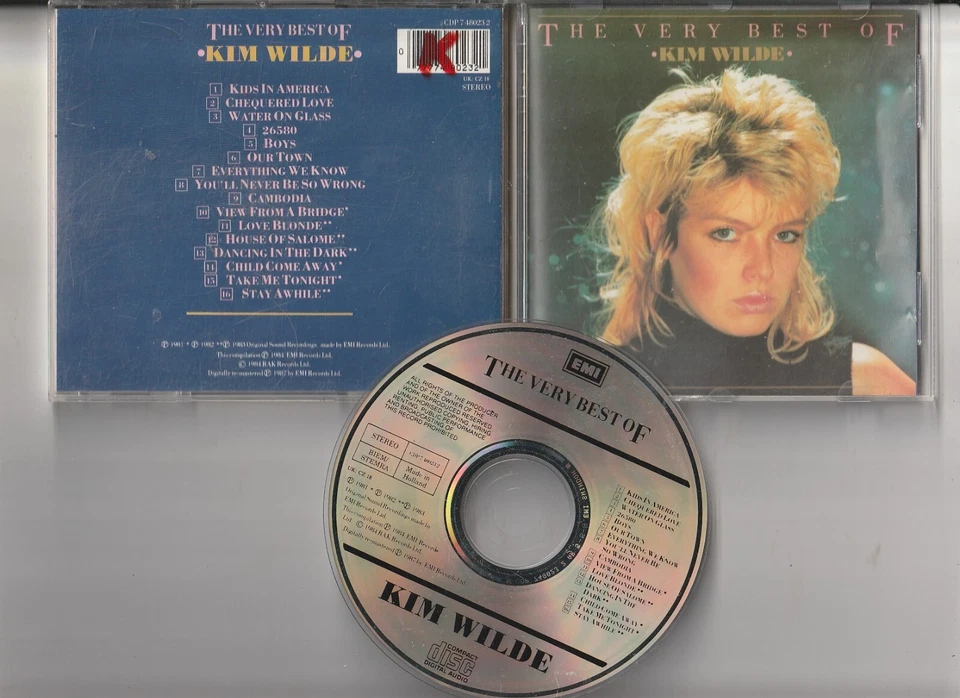 Kim Wilde - The very Best of Kim Wilde - 1987 Kids in America Cambodia Chequered - Bild 1 von 1