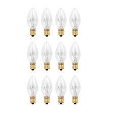 120V 15 Watt Incandescent Bulbs Salt lamp Bulbs E12 Socket Sold by 12 pcs 