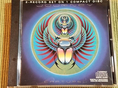 JOURNEY CAPTURED 17 TRACK CD FREE SHIPPING - Imagem 1 de 2