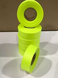 Flagging tape 1 3/16" x 150 ft. / 6 Rolls - - Picture 1 of 3