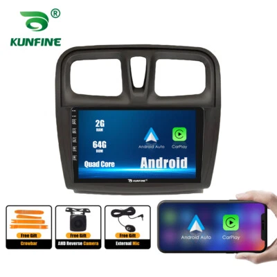 For Renault Sandero/ Symbol 14-17 Carplay Android Car Stereo Radio GPS Navi WiFi - Изображение 1 из 4