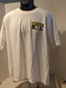 FM Talk 102.7 short sleeve t-shirt size XL - Picture 1 of 3