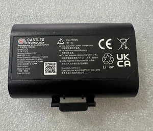 New Genuine 4850mAh 17.46Wh 3.6V Rechargeable Battery for Castles S1F3 - Photo 1 sur 2