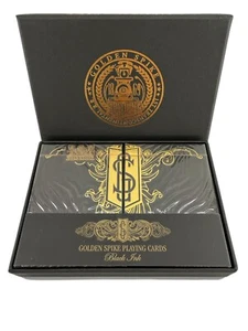 Playing Cards Golden Spike Black Ink Box Signed by Jody Serial #313/1500 DH-8001 - Bild 1 von 12