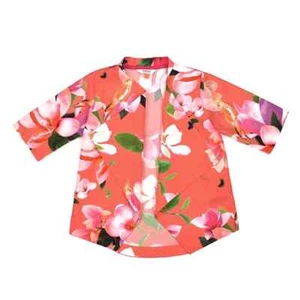 Baker by Ted Baker Girls’ Tropical Kimono Orange Age 8 (M) - Picture 1 of 6