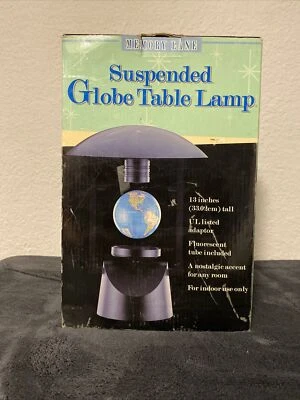 Memory lane anti gravity globe table lamp - Image 1 of 4