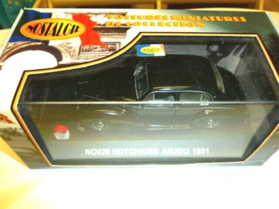 die cast 1/43 voiture miniatures de collection NO029 HOTCHKISS ANJOU 1951 - Immagine 1 di 2