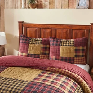 VHC Connell Quilted Standard Sham 21x27~ Rustic/Primitive - Picture 1 of 4