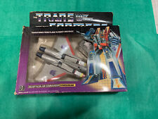 1984 Vintage G1 Transformers Starscream Boxed Pre-Rub