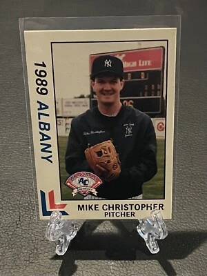 1989 Albany Yankees Best #22 Mike Christopher  - Image 1 of 2