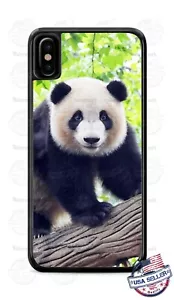 Panda Bear Cute Animals Phone Case Cover For iPhone Samsung Google LG etc - Picture 1 of 6