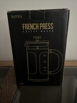 BAYKA Cafetera Prensa Francesa, Grande Clásica Cobre 304 Acero Inoxidable Café Foto 1 de 4