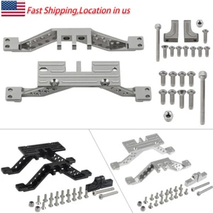 Aluminum Front & Rear 4 Link Rod Axle Mount for Axial SCX10 1/10 RC Car Parts - Picture 1 of 24