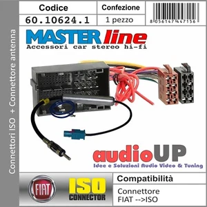 CONNETTORE RADIO ISO + ADATTATORE ANTENNA FAKRA PER FIAT TIPO DAL 2016 IN POI - Imagen 1 de 4