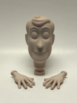 Toy Story Woody Doll 3D Printed Movie Accurate Head and Hands - Image 1 of 4