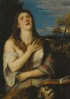 Postcard Tizian (Titian) "Penitent Magdalene" C1565 Staatsgalerie Stuttgart Mint