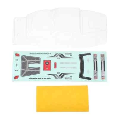Axial 1/24 Plastic Clear Body Shell Unpainted RC Crawler Car Truck Model Parts - Image 1 of 4