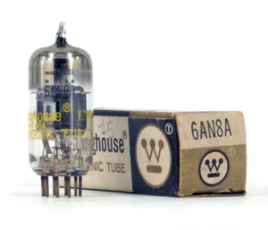 6AN8A WESTINGHOUSE NOS Tubo Valvola Tubo Valvula Lámpara Válvula ഀ 真空管 电子管 - Imagen 1 de 1