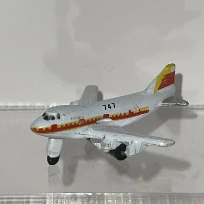 Micro Machines Boeing 747 Passenger Plane Aircraft Airplane Galoob 1987 - Image 1 of 4