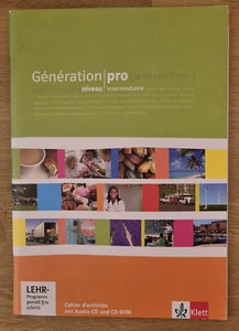 Génération pro - niveau intermédiaire A2+/B1 - Arbeitsheft (ISBN: 9783125244771) - Bild 1 von 2