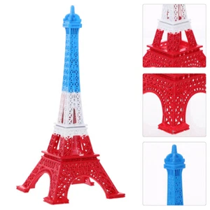 Eiffel Tower Decor Bookshelf Decorative Eiffel Tower Photo Prop Metal Craft - Picture 1 of 12