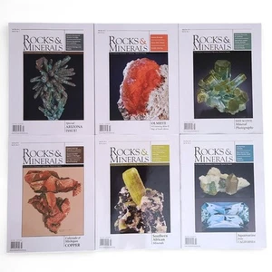 (Lot of 6) Rocks And Minerals Magazine Volume 87 2012 Issues 1-6 - Picture 1 of 13