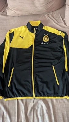 BVB Borussia Dortmund Trainingsjacke Gr L Puma sehr guter Zustand - Bild 1 von 4