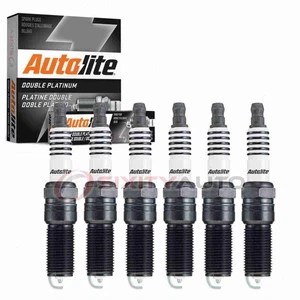 6 pc Autolite Double Platinum Spark Plugs for 2008-2019 Buick Enclave yi - Picture 1 of 5