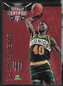 Shawn Kemp 2014-15 Panini Totally Certified #135 178/279 Platinum Red Sonics - Picture 1 of 2