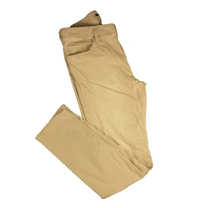 Alberto Jeans Men’s 32x33 Lightweight Cotton Modern Fit khaki - Picture 1 of 9