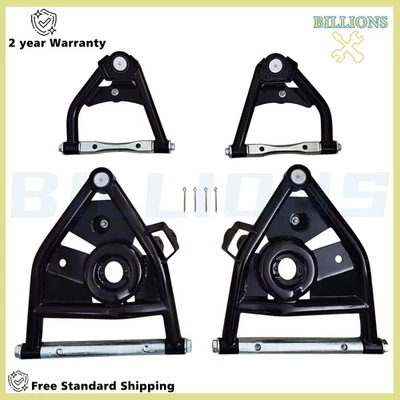 Front Tubular Upper & Lower Control Arm Set For 1963-1970 Chevrolet GMC C10 K5 - Image 1 of 4