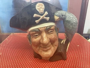 Taza Toby Royal Doulton "Long John Silver" 1951 jarra - Imagen 1 de 3