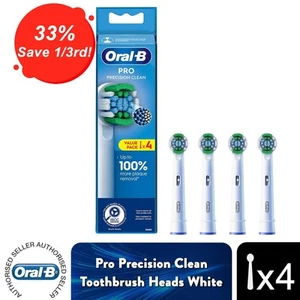 Oral-B Pro Precision Clean elektrische Zahnbürste Nachfüllung Ersatzköpfe, 4er-Pack - Bild 1 von 8