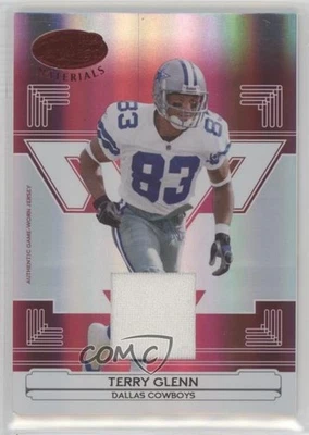2006 Leaf Certified Materials Mirror Red Materials /150 Terry Glenn #42 - Image 1 of 2