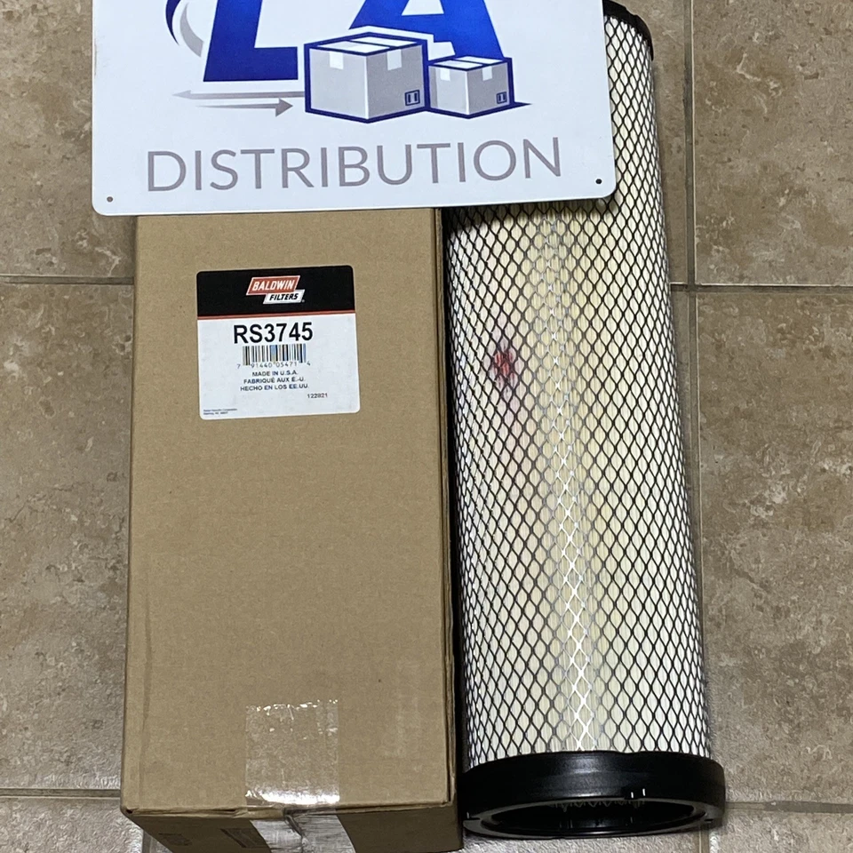 Baldwin RS3745 空气过滤器适用于 Donaldson P537877 P777414 P838813 Wix 42804 — 第 1/1 张图片