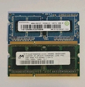 2x DDR3 2GBLaptop Ram - Picture 1 of 1