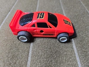 V 1:43 TYCO INDUSTRIES FERRARI F40 F 40 ORANGE PLASTIC EXCELLENT CONDITION - Picture 1 of 4