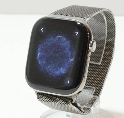 Apple Watch Series 10 titânio 46mm (GPS + celular) natural MWYC3LW/A - Imagem 1 de 4