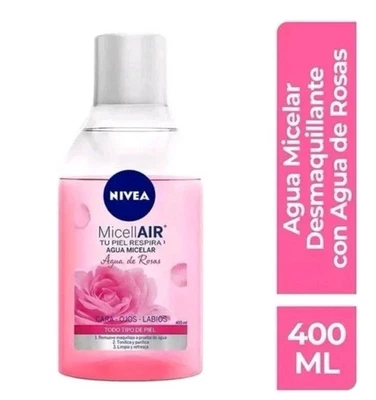 NIVEA MICELLAR AGUA DE ROSAS/ROSE WATER MICELLAR WATER/REMOVES WATERPROOF MAKEUP - Image 1 of 3