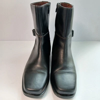 Botas Cole Haan Para Mujer Talla 7.5 B Cuero Genuino Media Pantorrilla 01260 Hechas en Brasil Foto 1 de 4