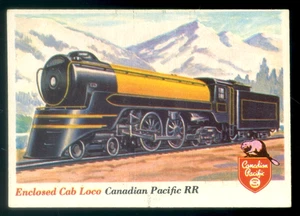 1955 TOPPS RAILS AND SAILS #16 Enclosed Cab - Picture 1 of 2