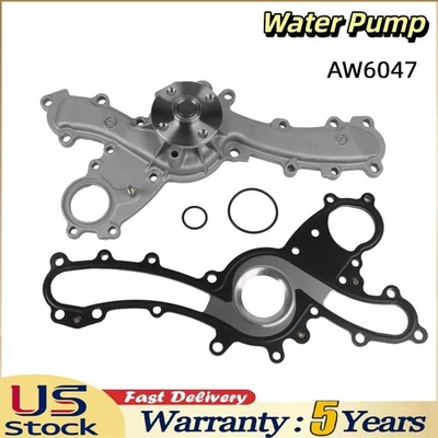 Engine Water Pump w/ Gasket for Toyota Camry Highlander RAV4 Lexus ES350 3.5L US Foto 1 de 4