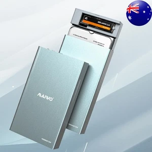 Dual Bay Enclosure USB-C 10Gbps M.2 NVMe+2.5 3.5 Inch SATA SSD/HDD Enclosure - Afbeelding 1 van 13