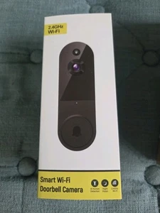 Smart WiFi Doorbell Camera Motion Detection Wireless NEW, Open Box 2.4 GHz - Picture 1 of 8