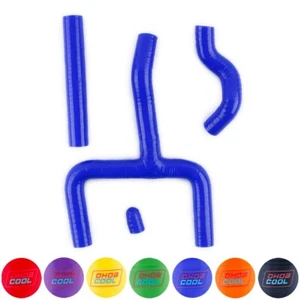 For BETA RR RR250 / RR300 2T RACING 2013-2017 Silicone Radiator Hose Blue - Picture 1 of 12