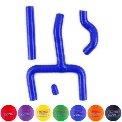 For BETA RR RR250 / RR300 2T RACING 2013-2017 Silicone Radiator Hose Blue Foto 1 de 4