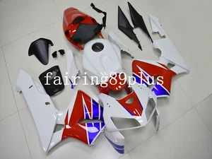 White Red Blue HRC ABS Plastic Injection Fairing Kit Fit for 2005 2006 CBR600RR - Picture 1 of 8
