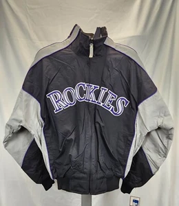 Vintage Colorado Rockies Jacke AUTHENTIC Majestic MLB Collection ERWACHSENE - Bild 1 von 8